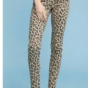 Leopard Print Skinny Pants